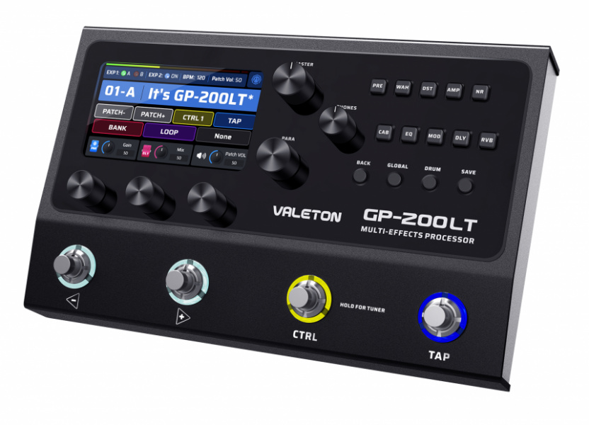 Valeton GP200LT Una mini GP200 sin pedal de expresión pero con casi